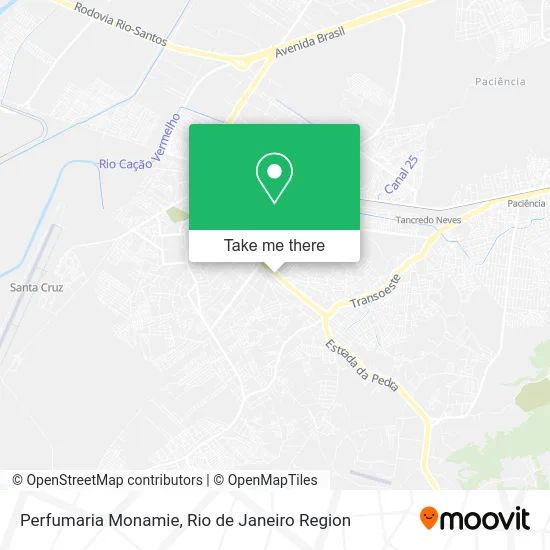 Perfumaria Monamie map