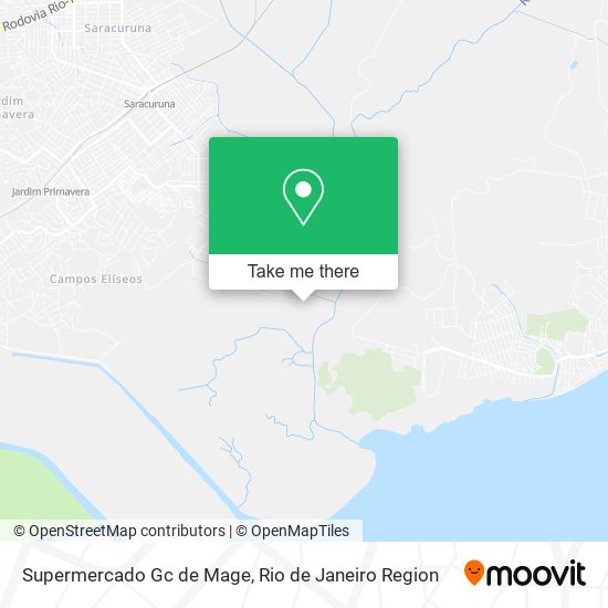 Supermercado Gc de Mage map