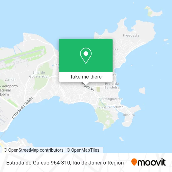 Estrada do Galeão 964-310 map