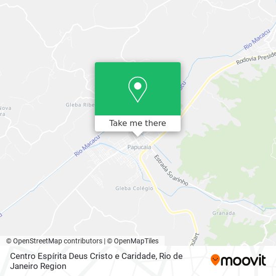 Centro Espírita Deus Cristo e Caridade map
