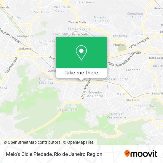 Melo's Cicle Piedade map