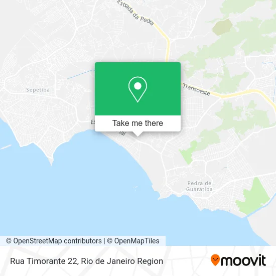 Rua Timorante 22 map