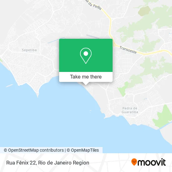Rua Fênix 22 map