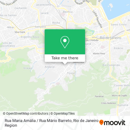 Mapa Rua Maria Amália / Rua Mário Barreto