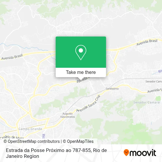 Estrada da Posse Próximo ao 787-855 map