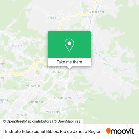 Instituto Educacional Biblos map