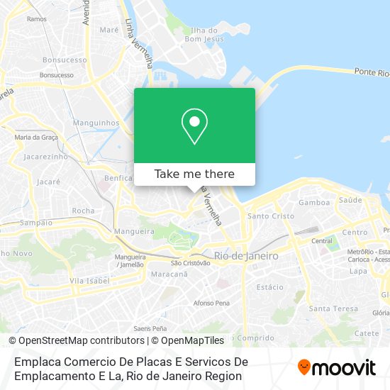 Mapa Emplaca Comercio De Placas E Servicos De Emplacamento E La