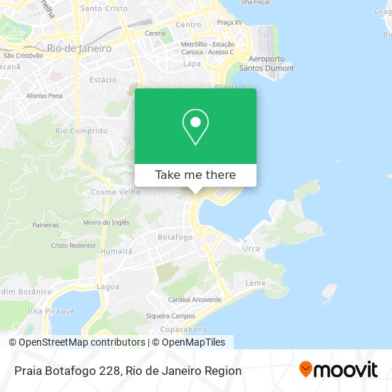 Mapa Praia Botafogo 228