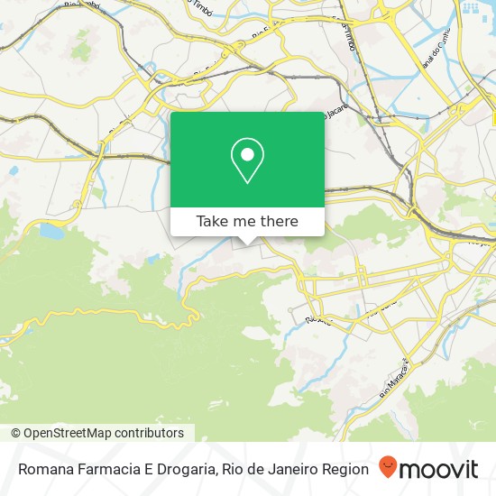 Mapa Romana Farmacia E Drogaria