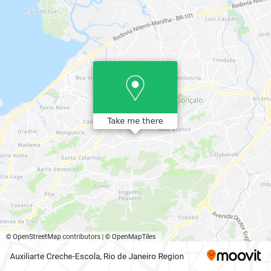 Auxiliarte Creche-Escola map