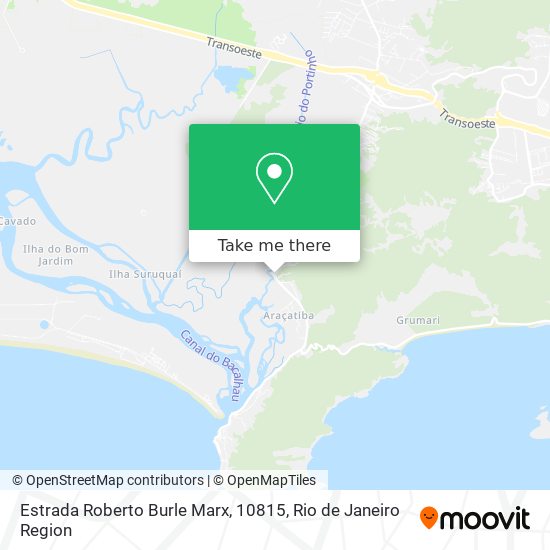 Estrada Roberto Burle Marx, 10815 map