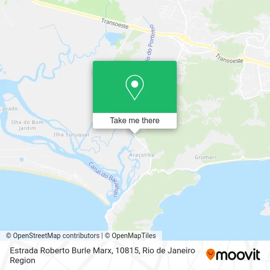 Estrada Roberto Burle Marx, 10815 map