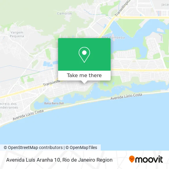 Avenida Luís Aranha 10 map