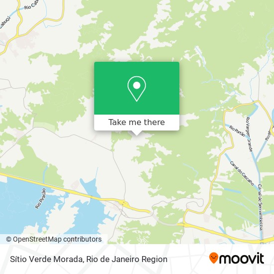 Sítio Verde Morada map