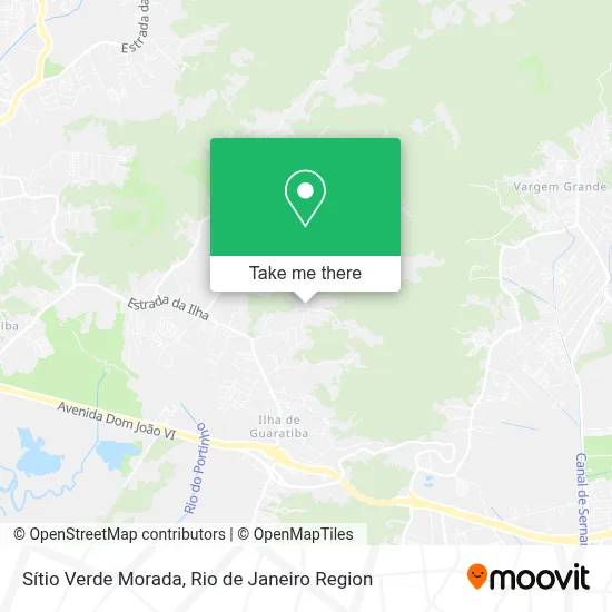 Sítio Verde Morada map