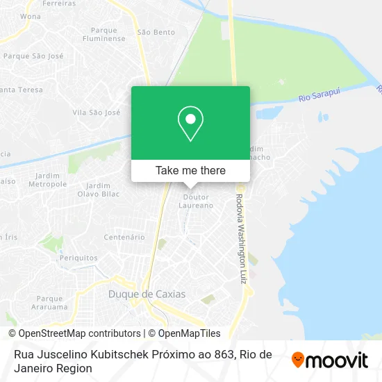 Rua Juscelino Kubitschek Próximo ao 863 map