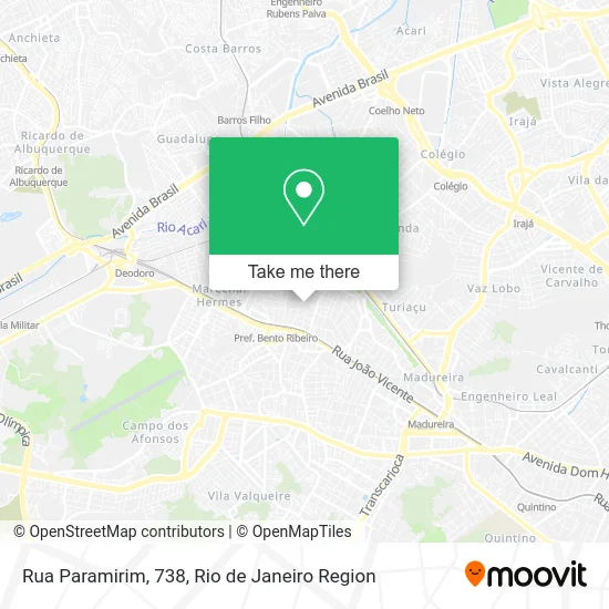 Rua Paramirim, 738 map