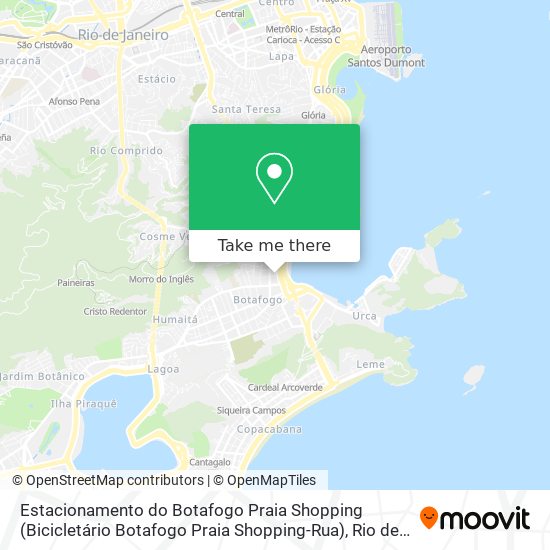 Estacionamento do Botafogo Praia Shopping (Bicicletário Botafogo Praia Shopping-Rua) map
