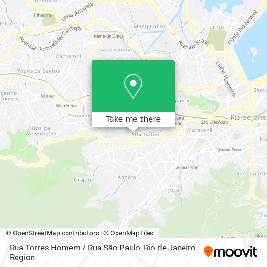 Rua Torres Homem / Rua São Paulo map