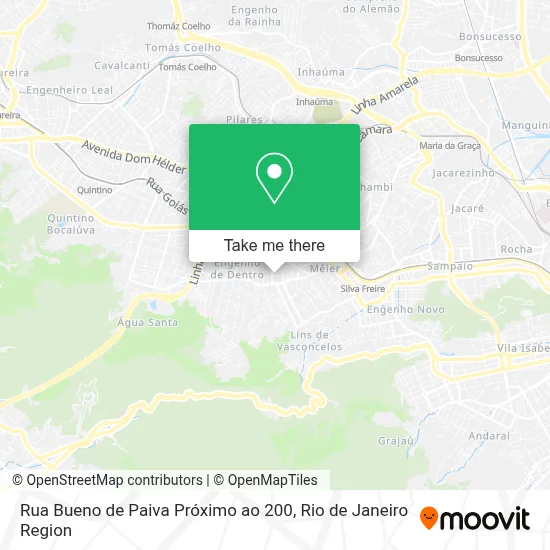 Rua Bueno de Paiva Próximo ao 200 map