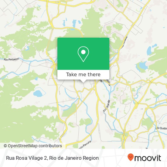 Rua Rosa Vilage 2 map