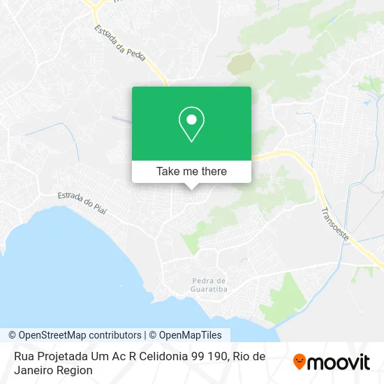 Rua Projetada Um Ac R Celidonia 99 190 map