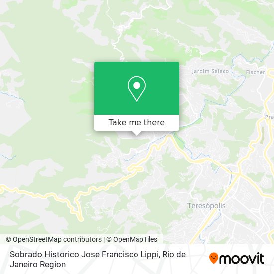 Mapa Sobrado Historico Jose Francisco Lippi