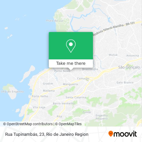 Rua Tupinambás, 23 map