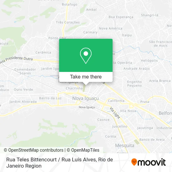 Rua Teles Bittencourt / Rua Luís Alves map