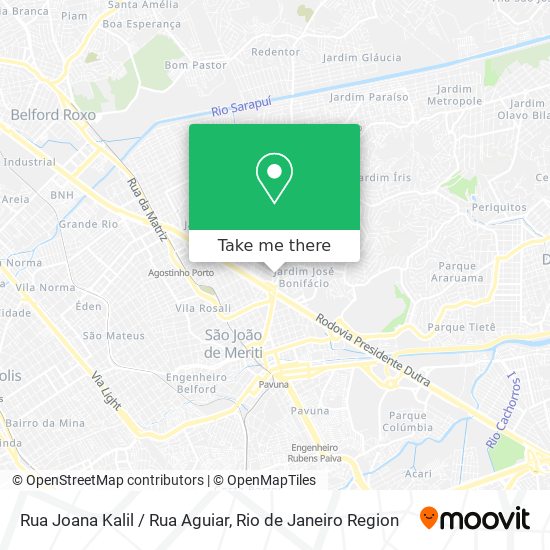 Rua Joana Kalil / Rua Aguiar map