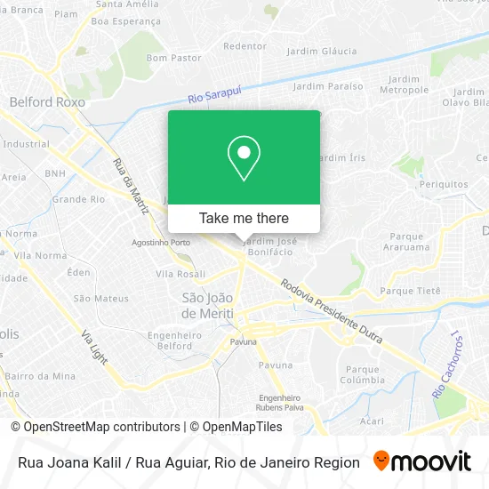 Rua Joana Kalil / Rua Aguiar map