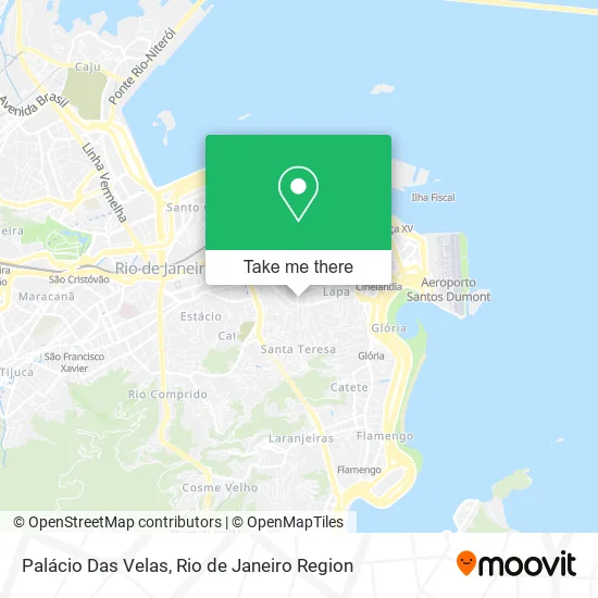 Palácio Das Velas map