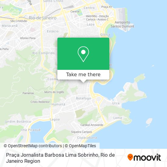 Praça Jornalista Barbosa Lima Sobrinho map