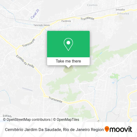 Cemitério Jardim Da Saudade map
