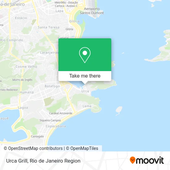 Urca Grill map