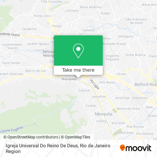 Igreja Universal Do Reino De Deus map