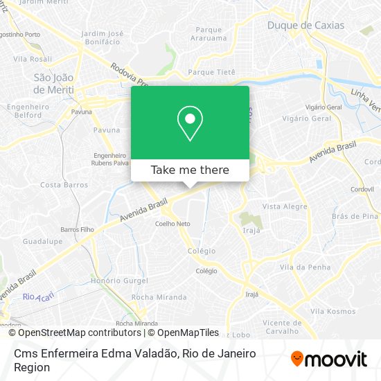 Cms Enfermeira Edma Valadão map