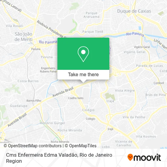 Cms Enfermeira Edma Valadão map