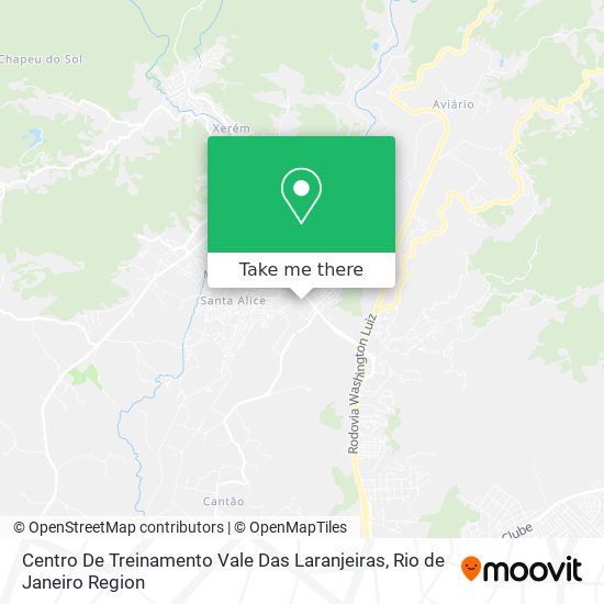 Centro De Treinamento Vale Das Laranjeiras map