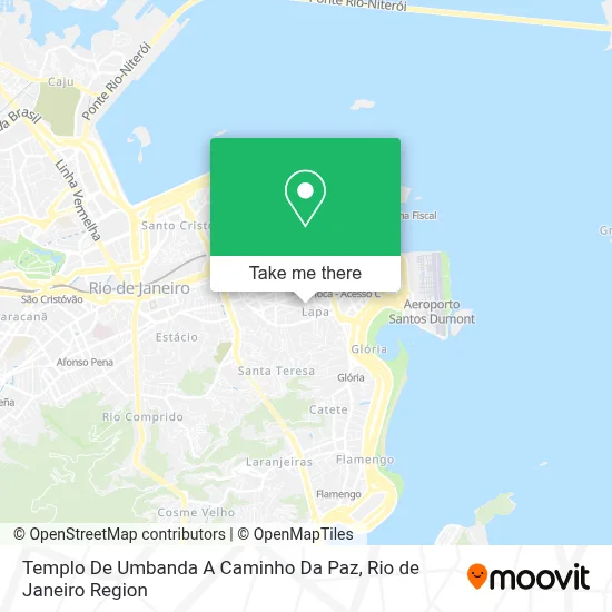 Templo De Umbanda A Caminho Da Paz map