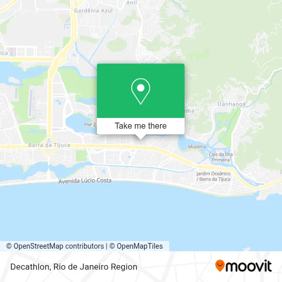 Decathlon map