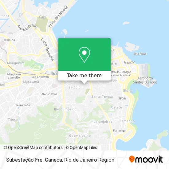 Subestação Frei Caneca map