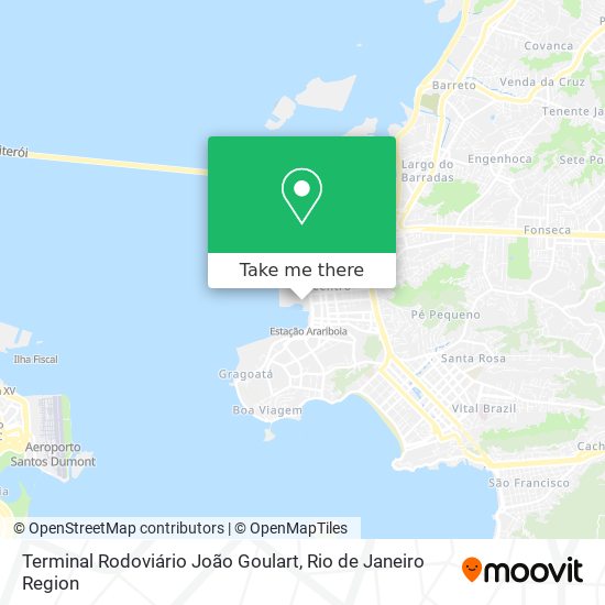 Terminal Rodoviário João Goulart map