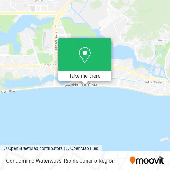 Condominio Waterways map