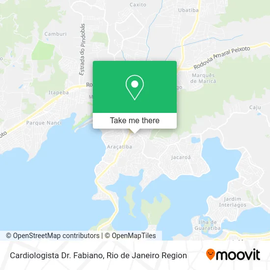 Cardiologista Dr. Fabiano map