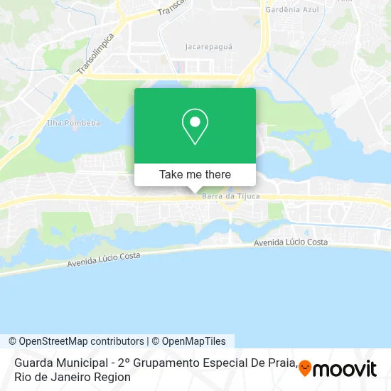 Guarda Municipal - 2º Grupamento Especial De Praia map