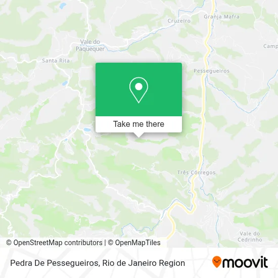 Pedra De Pessegueiros map