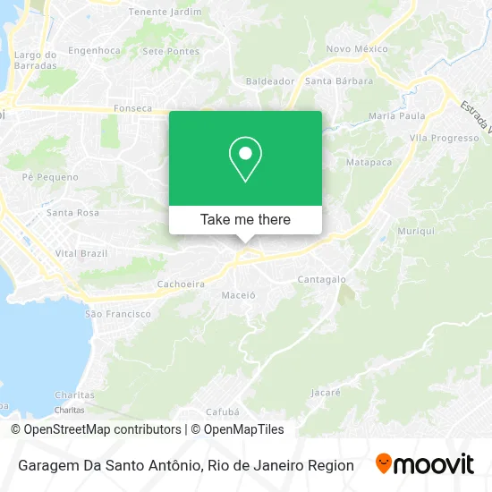 Garagem Da Santo Antônio map