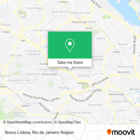Braso Lisboa map