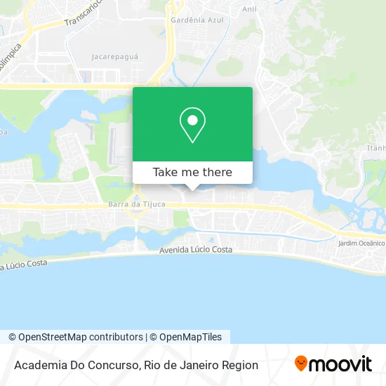 Academia Do Concurso map